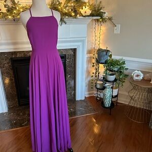 Lulu's Vibrant Purple Maxi Dress